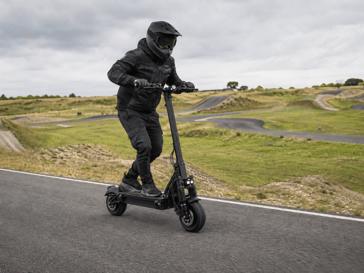 High-performance electric scooter in real-use testing
